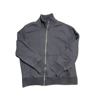 Gap Full Zip Turtleneck – Men’s XL – Navy Blue Knit Sweater Jacket